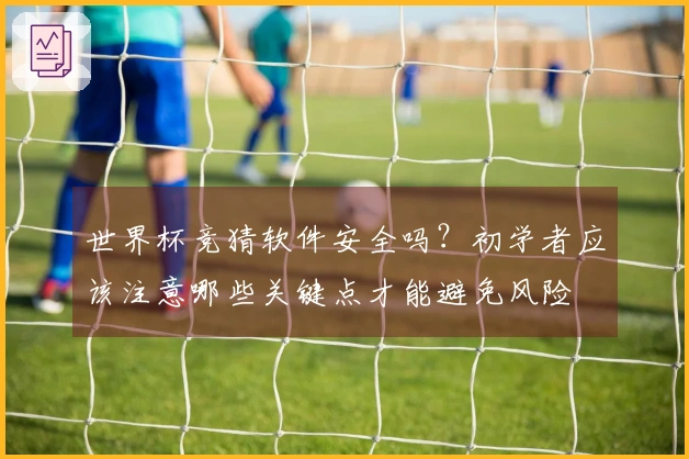 世界杯竞猜软件安全吗？初学者应该注意哪些关键点才能避免风险
